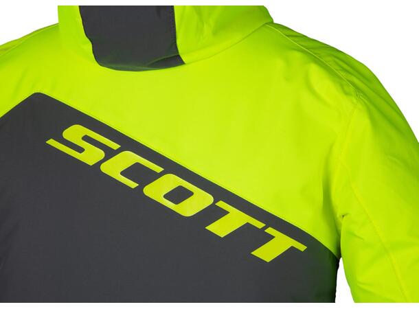 Scott DS JR Monosuit - Grå/Gul, S Teknisk/slitesterk scooterdress til barn