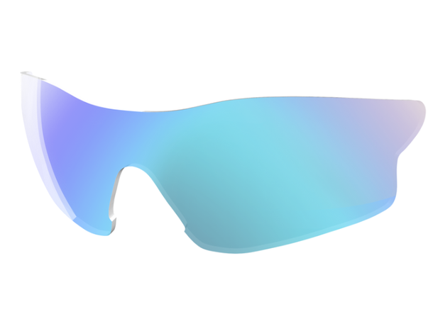 Scott Leap Linse - Blå Chrom Erstatningslinse for Leap Solbriller