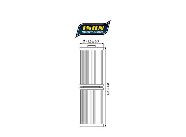 ISON 161-Split Oljefilter - BMW R80/100 GS/R/RS/RT