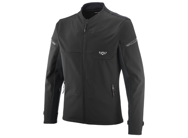 Ixon M-Thermawind jakke, sort L Ultrakomfortabel mellomlag 4veis-stretch