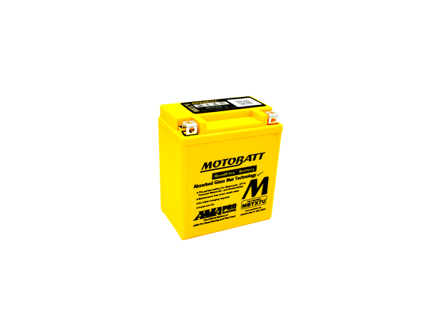 MotoBatt MBTX7U 12V Batteri 2-Polet, 115CCA, 8Ah, 114x70x128, AGM