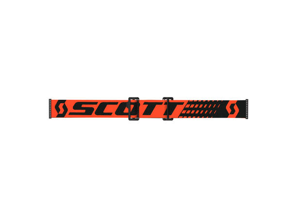 Scott Prospect SX Brille - Oransje/Sort Enhancer Rød Chrome
