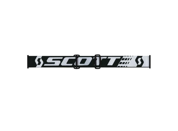 Scott Prospect SX Brille - Sort/Hvit Amplifier Rød krom linse