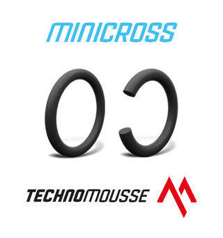 Technomousse Black Series Minicrosser 70/100-17 - Front