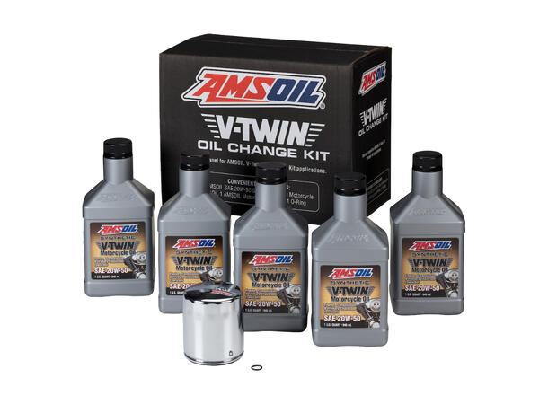 AMSOIL V-Twin Olje Change Kit 1 Kit - Kit