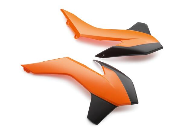 KTM Sidedeksler - Oransje KTM SX 125-450 13-15, EXC 125-500 14-16