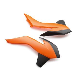 KTM Sidedeksler - Oransje KTM SX 125-450 13-15, EXC 125-500 14-16