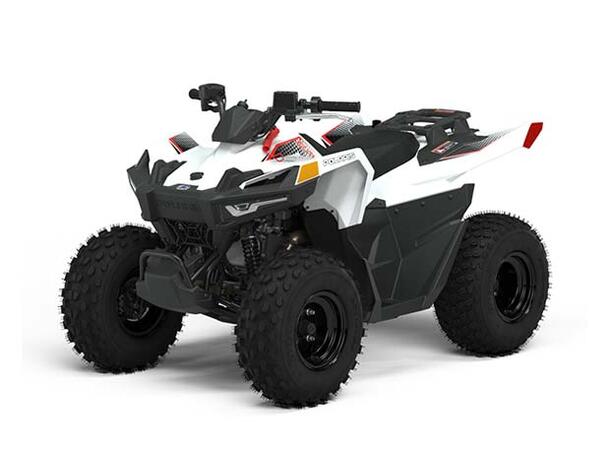 Polaris Outlaw 70 2024 Bright White/Indy Red