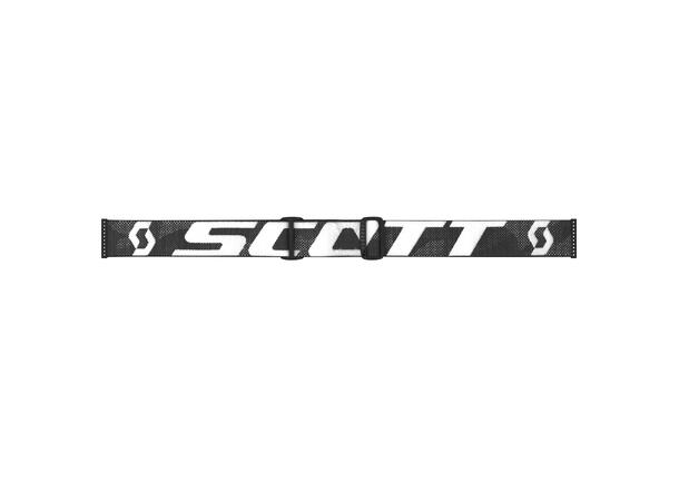 Scott LCG Evo SX Brille - Hvit/Sort Enhancer Rød Chrome/Klar