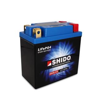 Shido LB12AL-A2 Lithium Batteri 4 Terminaler