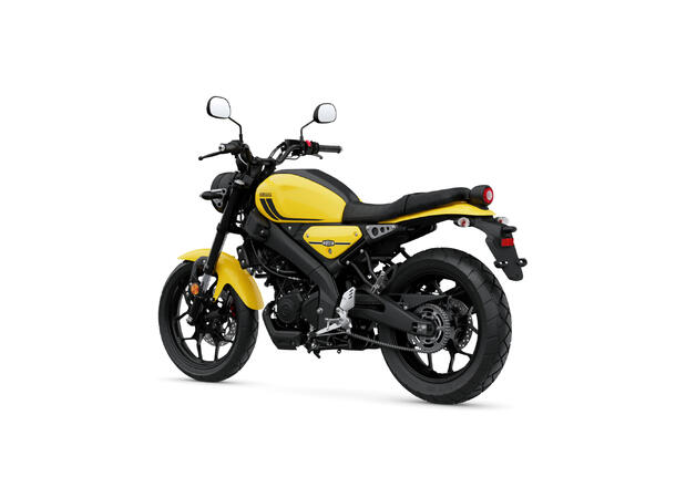 Yamaha XSR125 2024 Impact Yellow