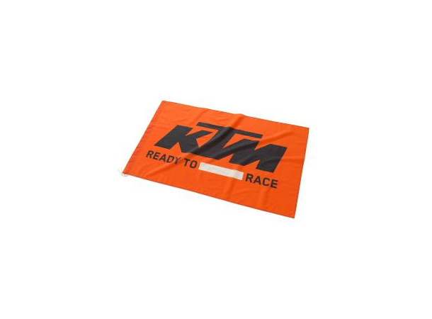KTM Flagg Oransje med KTM-Logo 150 x 90 cm