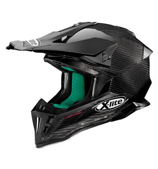 X-lite X-502 Ultra C. Puro Crosshjelm - Premium MX-hjelm,1290gram, Blank karbon