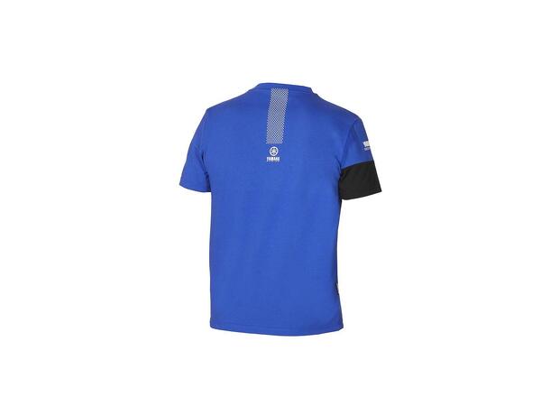 Yamaha Paddock T-Skjorte, 3XL Blå/Sort