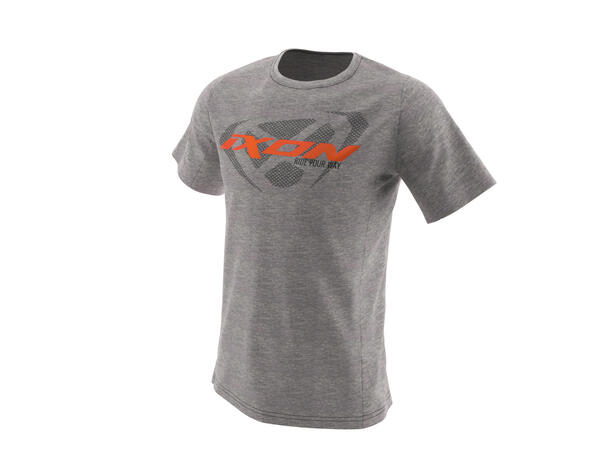 Ixon Unit Tee Grå/Oransj/Sort Str M Cool T-skjorte