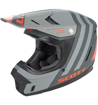 Scott 350 JR Hjelm - Sort/Ora SCO Helmet 350 EVO Kid Plus Dash ECE