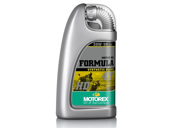 Motorex Formula 4-takts Olje 20W/50 1 Liter - Mineralbasert/Semisyntetisk