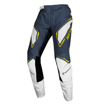 Scott 350 Dirt Bukse - Blå/Gul Prisgunstig bukse med god passform