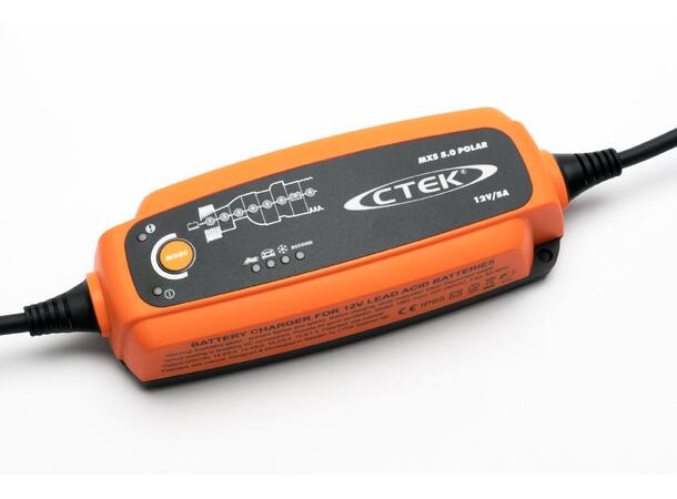Ctek BRP 5.0 Polar Batterilader Bil/MC/Snøscooter