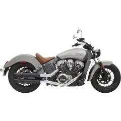 Bassani Xhaust 3&quot; Slip-On - Sort Indian Scout 60/69 2016