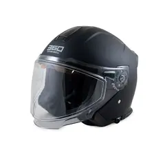 360 Touring 2.0 - Halvhjelm, L/60 ATV/Scooter-hjelm - Gategodkjent