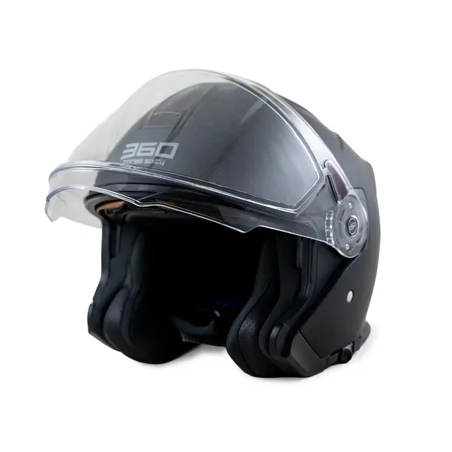 360 Touring 2.0 - Halvhjelm, L/60 ATV/Scooter-hjelm - Gategodkjent 