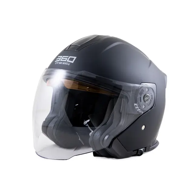 360 Touring 2.0 - Halvhjelm, L/60 ATV/Scooter-hjelm - Gategodkjent 