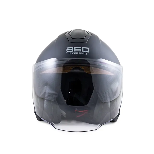 360 Touring 2.0 - Halvhjelm, L/60 ATV/Scooter-hjelm - Gategodkjent 