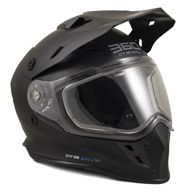 360 "SX" Adventurehjelm, 2XL/64 Dobbelvisir og singel-visir for gatebruk 