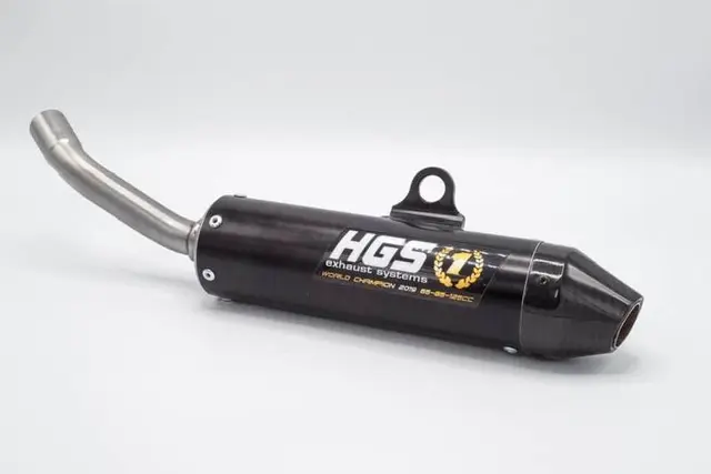 HGS Lyddemper 2T Racing Karbonfiber - KTM SX125 2023- 