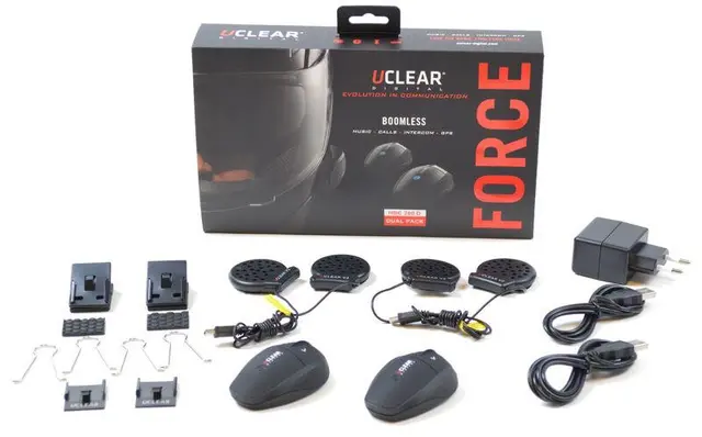 UCLEAR HBC200 Force Dual Set 10/250t tale/ standby, for 2 hjelmer 