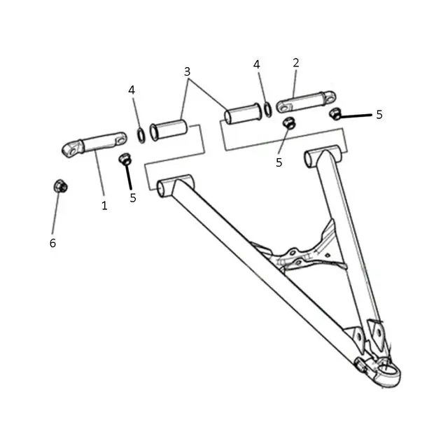 Foringssett A-Arm - Polaris Nedre, Høyre & Venstre 