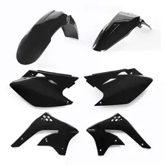 AC Plstics Kit Kaw Kxf 450 06-08 Black