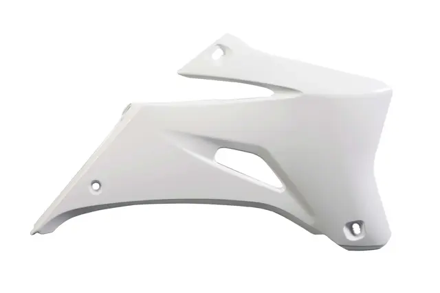 AC Radiator Scoops Yam Yzf 250 06-09 White 