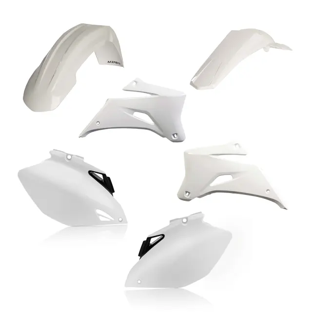 AC Plastics Kit Yzf 250 450 06-09 White 