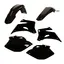 AC Plastics Kit Yzf 250 450 06-09 Black