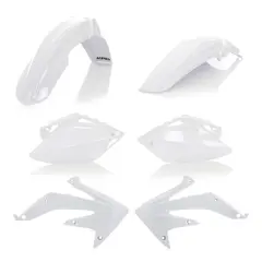 AC Plastics Kit Honda Crf 450R 07-08 White