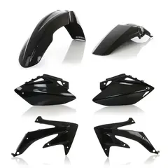 AC Plastics Kit Honda Crf 450R 07-08 Black