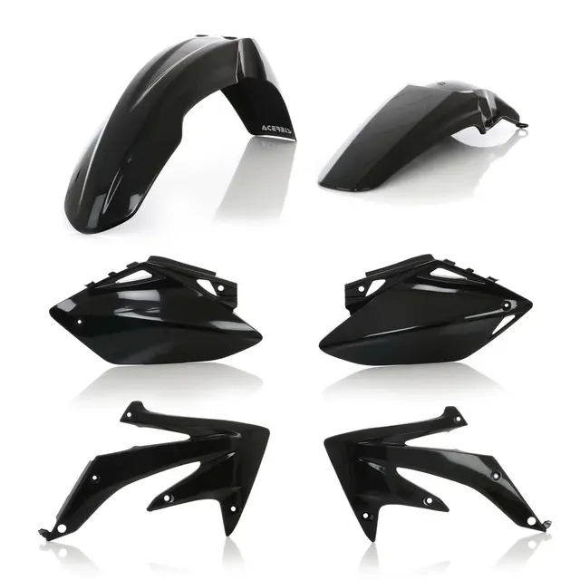 AC Plastics Kit Honda Crf 450R 07-08 Black 