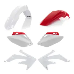 AC Plastics Kit Honda Crf 450R 07-08 Red/White