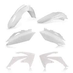 AC Plastics Kit Hon Crf 450R 09-10 White