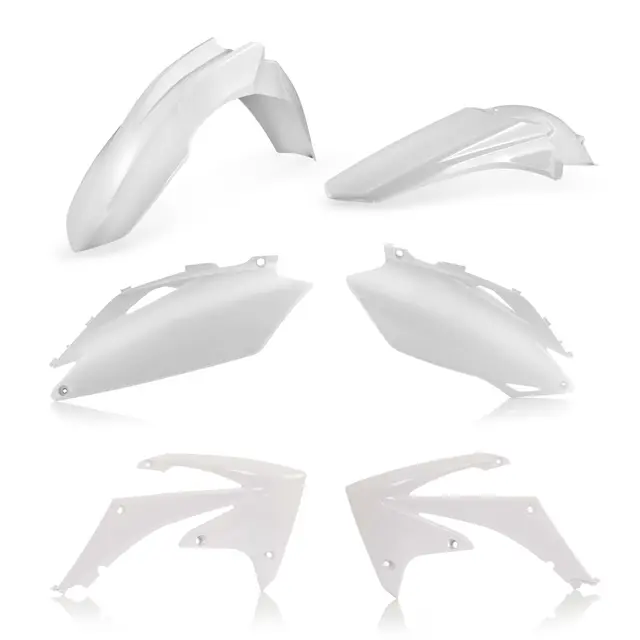 AC Plastics Kit Hon Crf 450R 09-10 White 