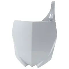 AC  Front Number Plate Yzf 250-450 White
