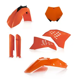 AC Full Plastic Kit Ktm Sx-F 07/10 Orange