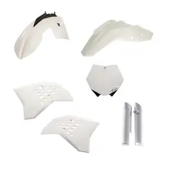 AC Full Plastic Kit Ktm Sx-F 07/10 White