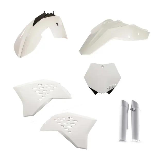 AC Full Plastic Kit Ktm Sx-F 07/10 White 