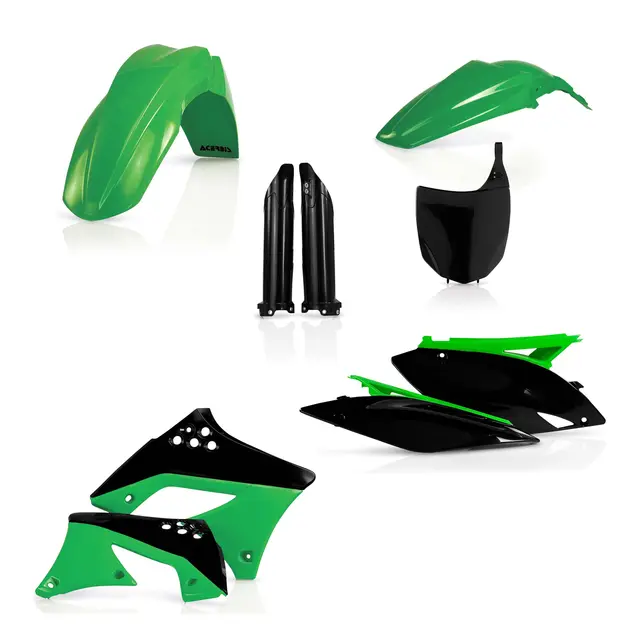 Acerbis Full Plastic Kit - KTM Kawasaki - KX250F, 09-12 