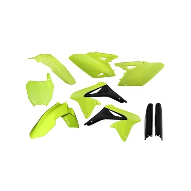 AC Full Kit Plastic + RMZ250 10-18 Acerbis, Gul Fluoriserende 