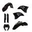 AC Full Kit Plastics Ktm Exc 08-11 Black