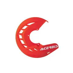 AC X-Brake Front Disc Cover Orange 2